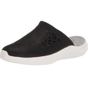 Clarks Womens Nova Ease Black Textile Shoes.